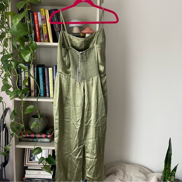 Reformation Oaklie Silk Slip Midi Dress - Picture 8 of 11